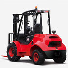Compact Rough Terrain Forklift Small Turning Radius High Grade Ability