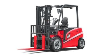 1.0 - 3.5 Ton Four Wheel Battery Electric Forklift Fast Charged Zero Emission Low Noise