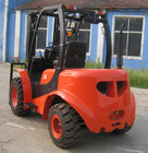 Large Ground Rough Terrain Forklift 2.5 Ton 2 Wd Walk Behind Forklift All Terrain Forklift
