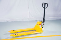 1.5 / 2 Ton Yellow Color Manual Pallet Truck , Steel Hand Pallet Truck With PU Wheels