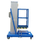 Aluminium Ladder Order Picker Forklift Electric Climbing Work Platform Single Mast