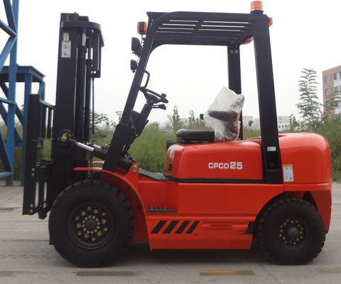 전동 스티어링 디젤 포크 픽트 트럭 포크 길이는 1.07-2.5 미터 포크 너비 120-200mm